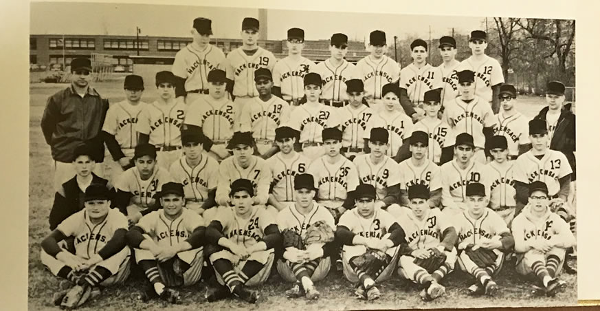 Baseball Team Photo 1962